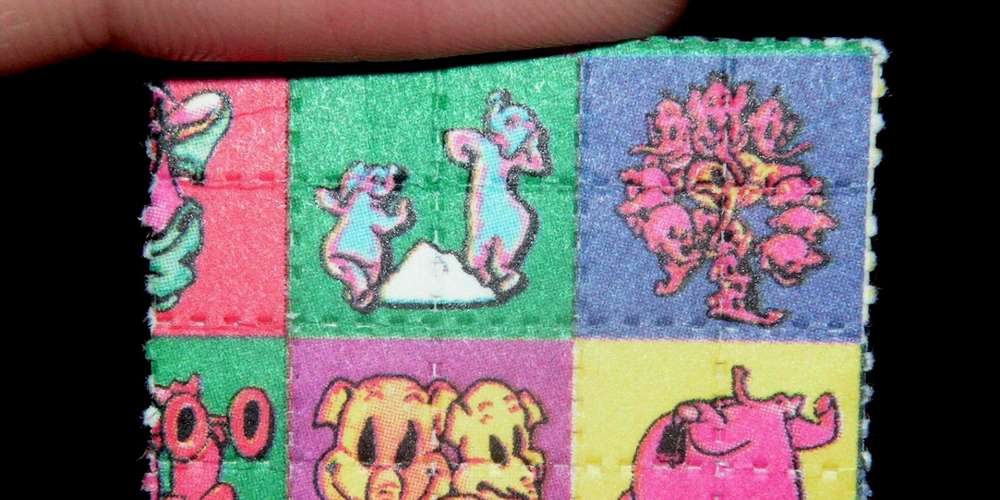 LSD en papier buvard