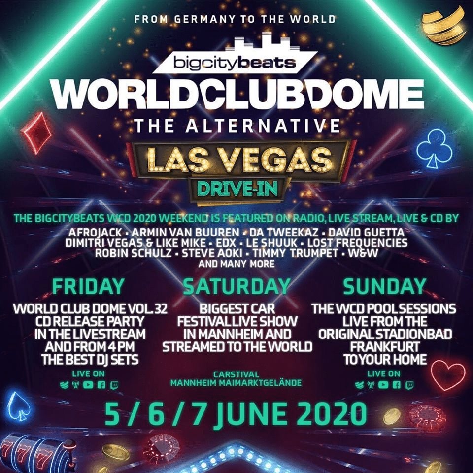 Programmation World Club Dome 