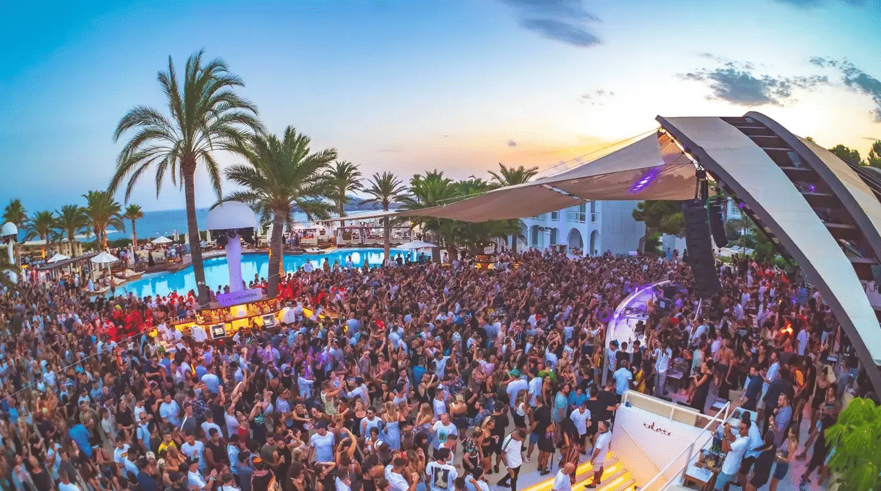 Photo d'un club à Ibiza