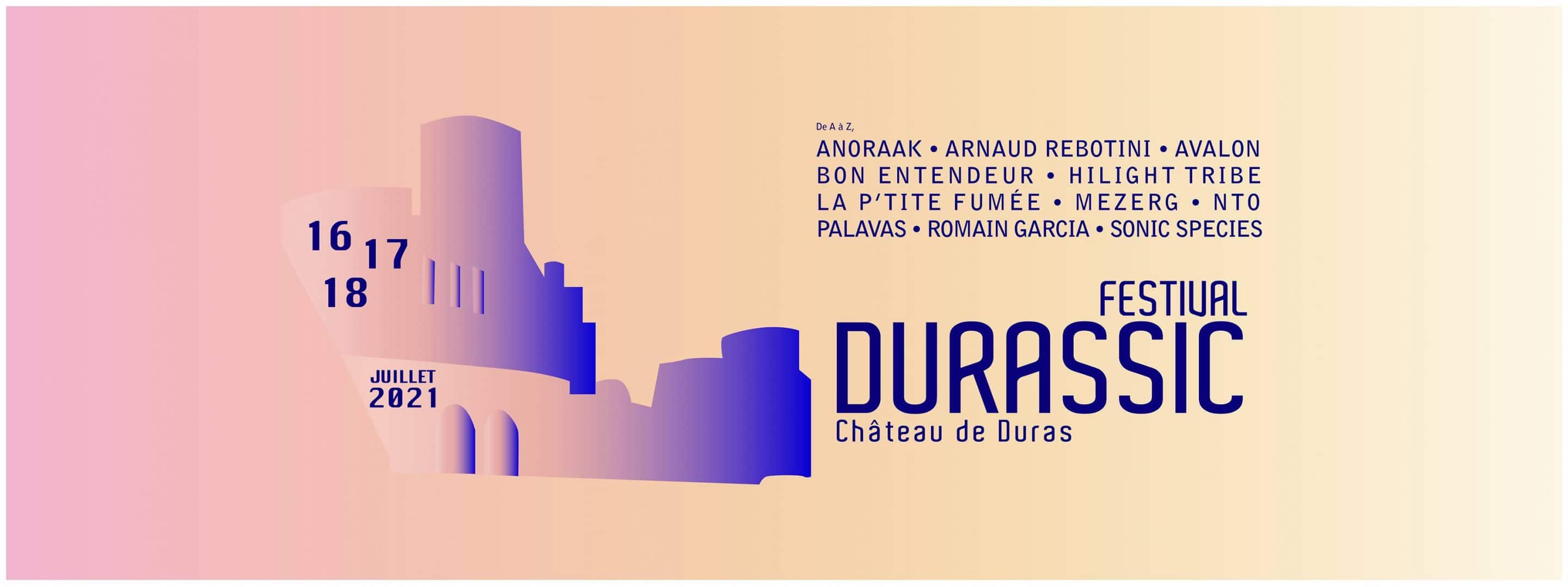 Affiche du Durassic Festival 2021