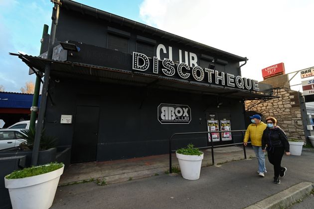 Club fermé à Sète. Photo Pascal GUYOT / AFP