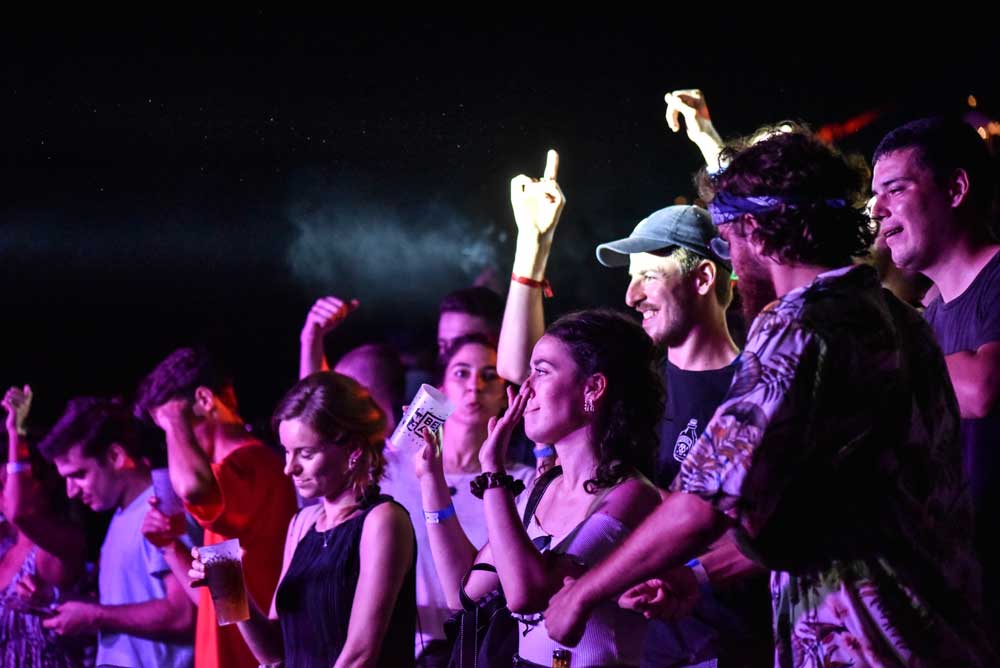 Photo de gens qui dansent au Bel Air Festival