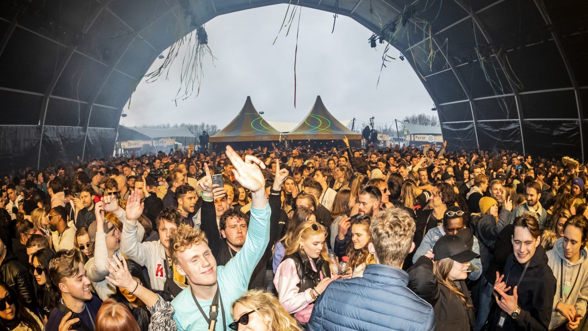 Festival test "Back To Live" aux Pays-Bas en mars 2021. Crédit : ANP
