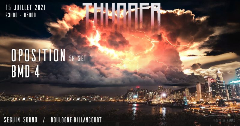 Affiche de la soirée Thunder