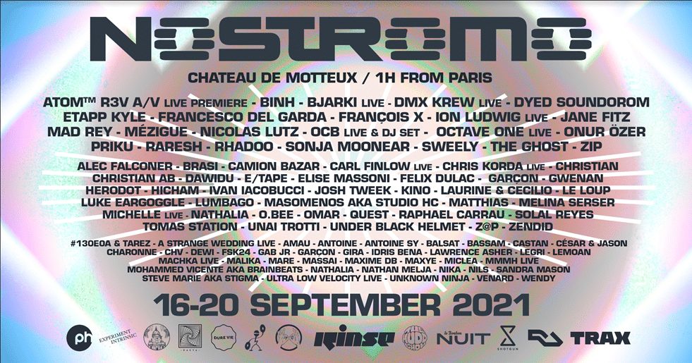 Programmation du festival Nostromo 2021