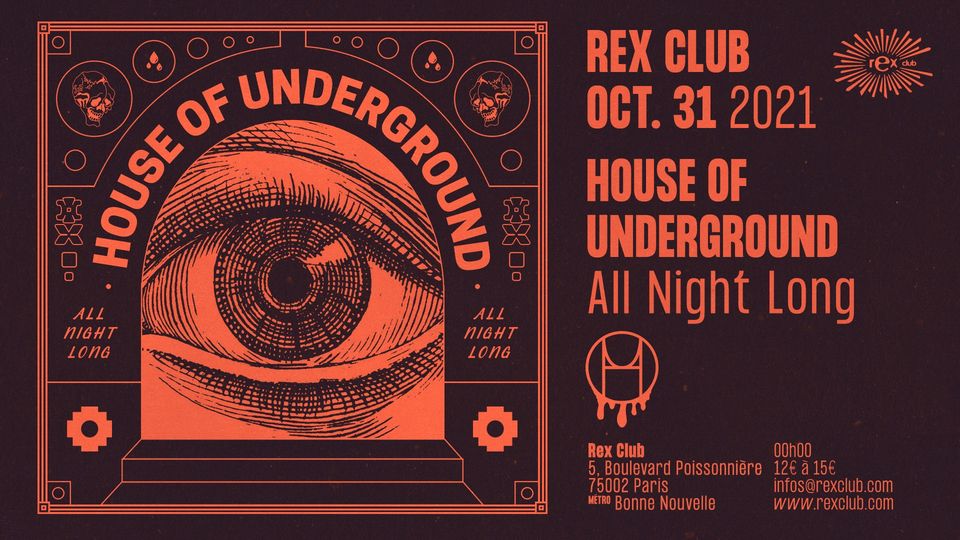 Affiche de la Haunted House of Underground