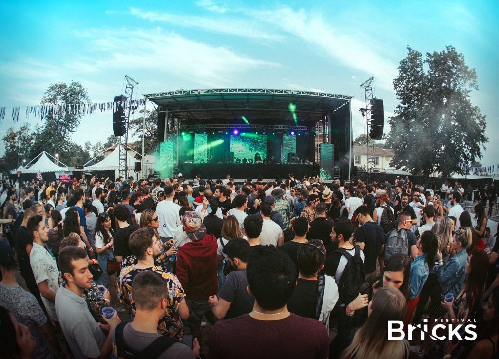 Scène du Bricks festival 2019