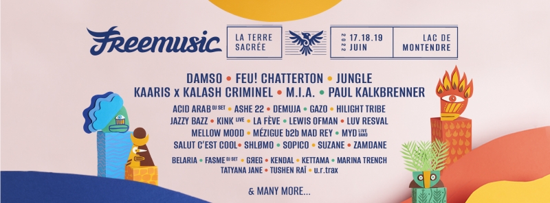 Affiche du Freemusic Festival 2022