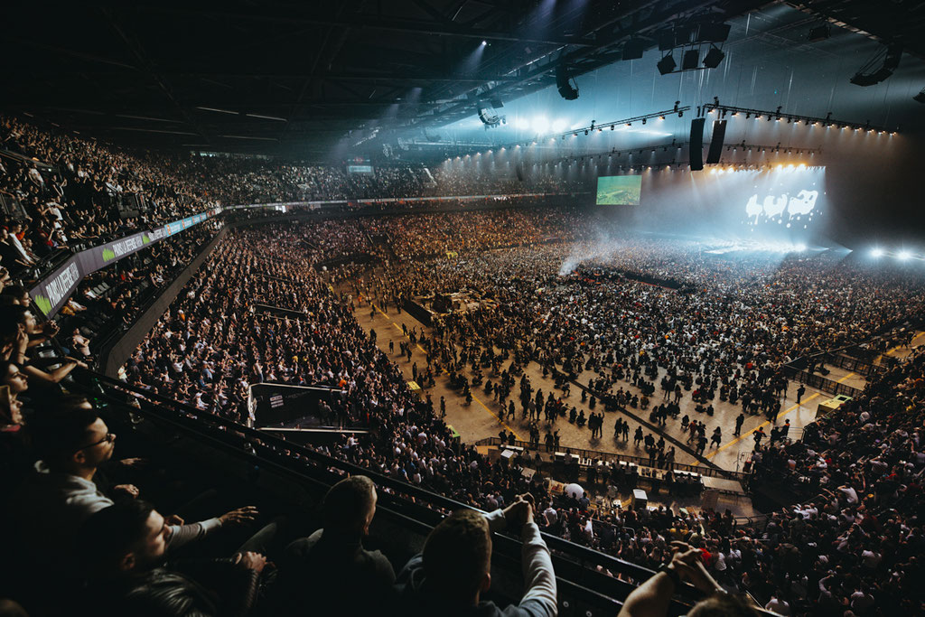 Concert de Dj Snake à La Défense Arena. Crédit : Apolline Cornuet