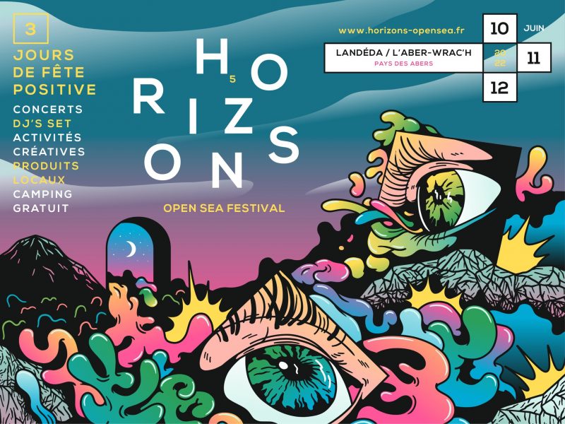 Affiche de l'Horizons Open Sea en Bretagne