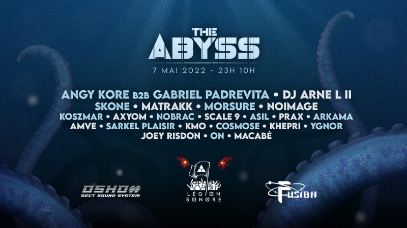 Affiche de la soirée de The Abyss