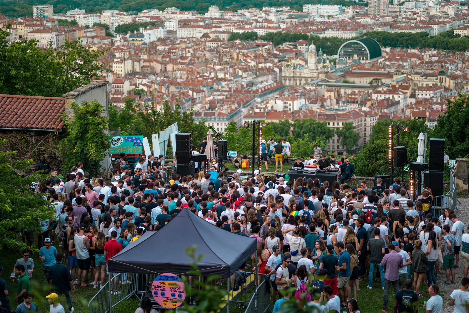 L'ECAM festival sur les hauteurs de Lyon - Crédit : Clément Babinet