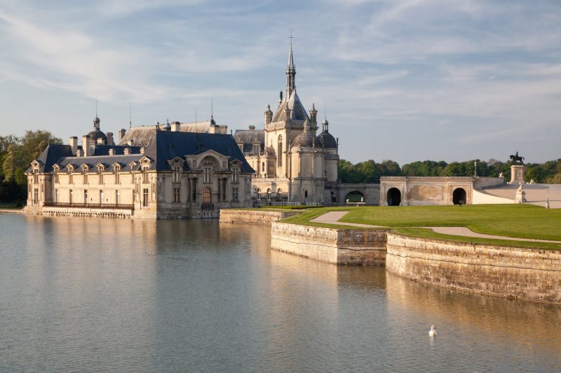 Le Château de Chantilly qui accueillera le Garten festival. Crédit : Sophie Lloyd