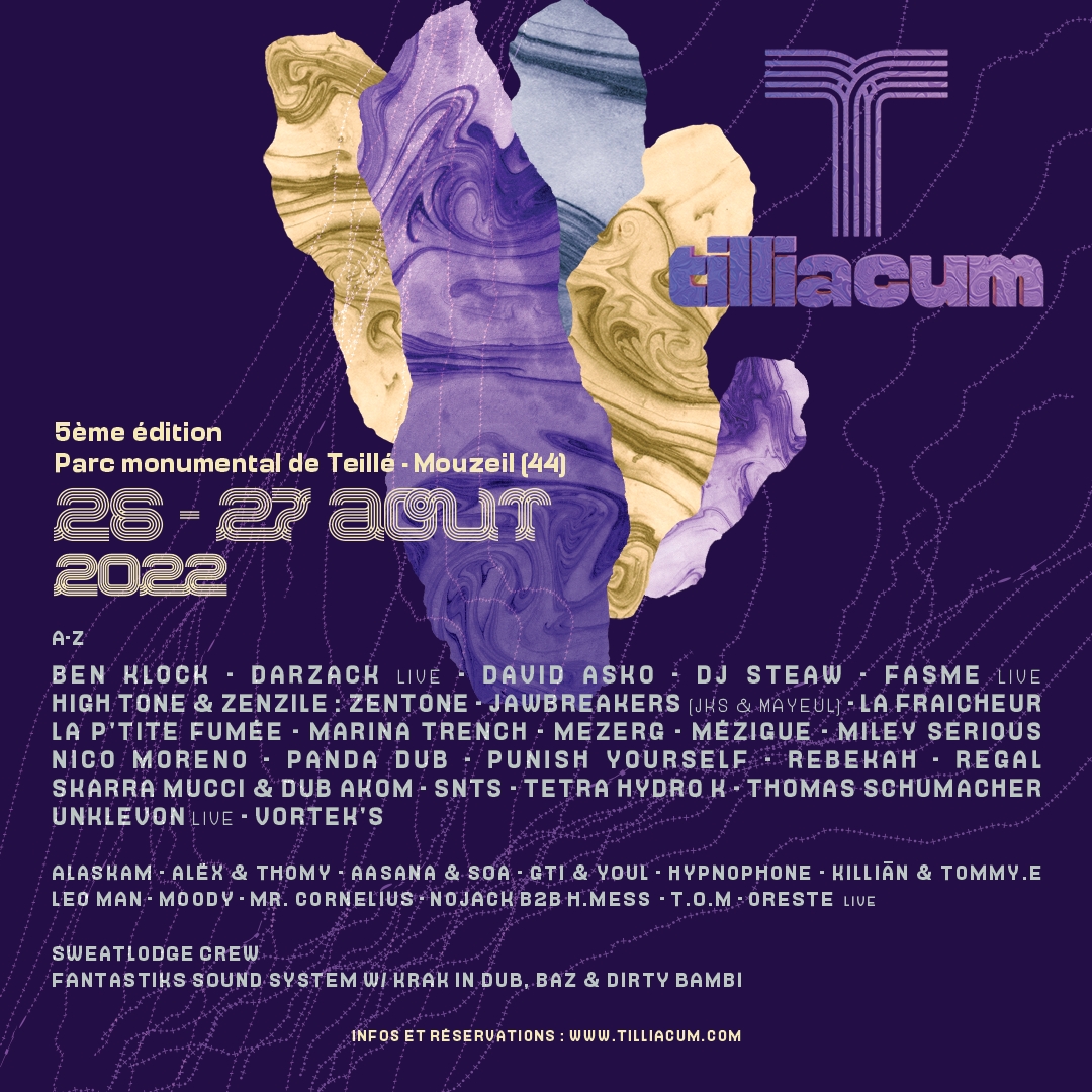 Affiche du Tilliacum festival 2022