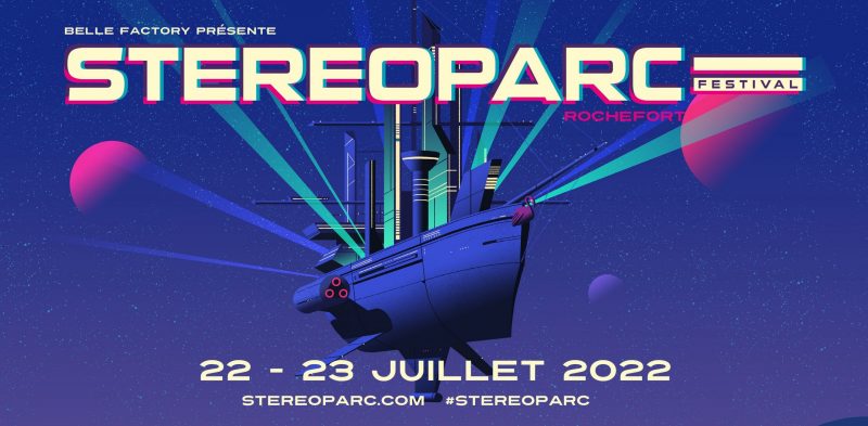 Affiche du Stereoparc festival 2022