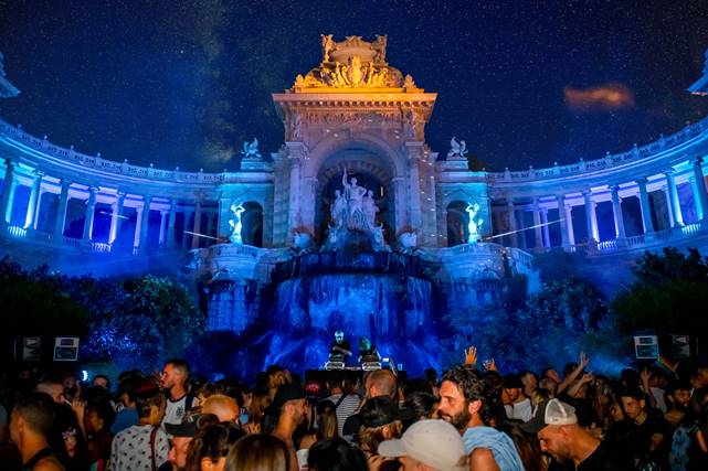 Palais Longchamp où aura lieu le festival après la Pride Marseille