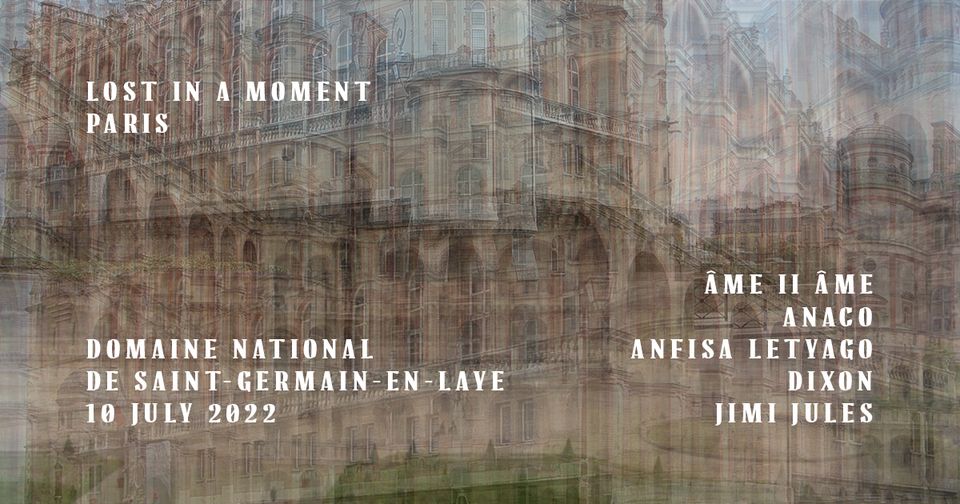 Programmation de Lost In a Moment au château de Saint-Germain en Laye