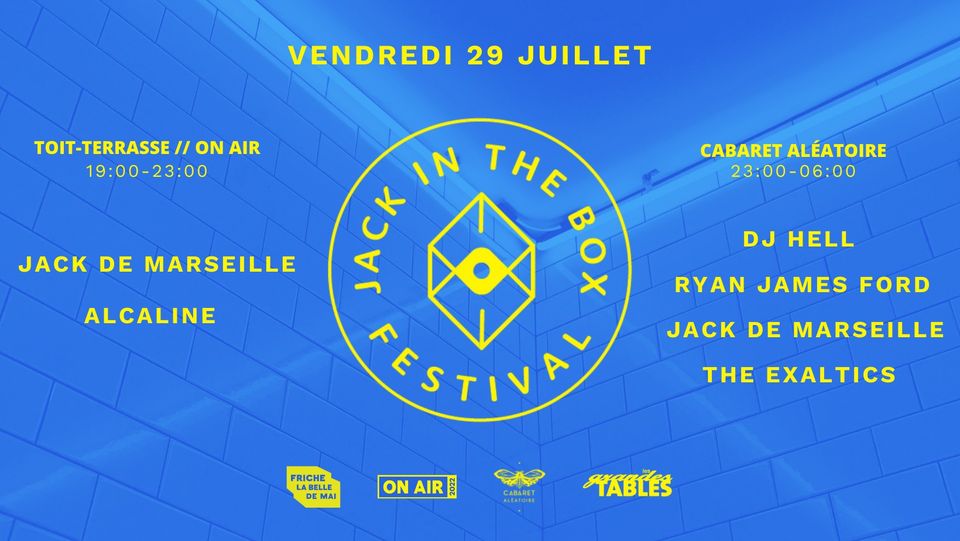 Affiche du Jack In The Box Festival 2022