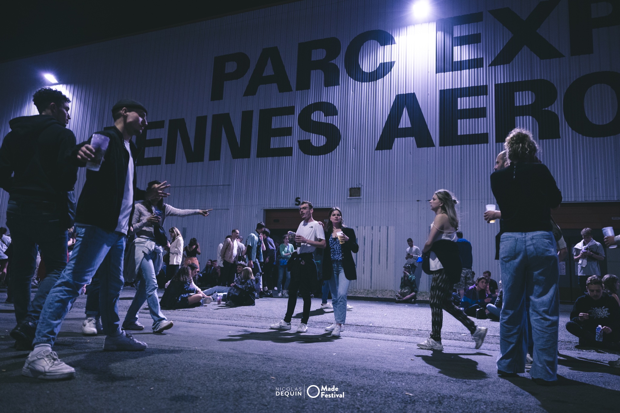 Le Parc Expo de Rennes lors du Made Festival. Crédit : Nico Dequin