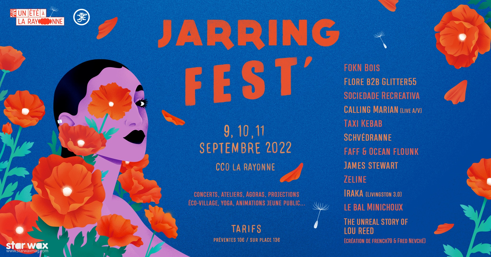 Affiche du Jarring Fest' 2022