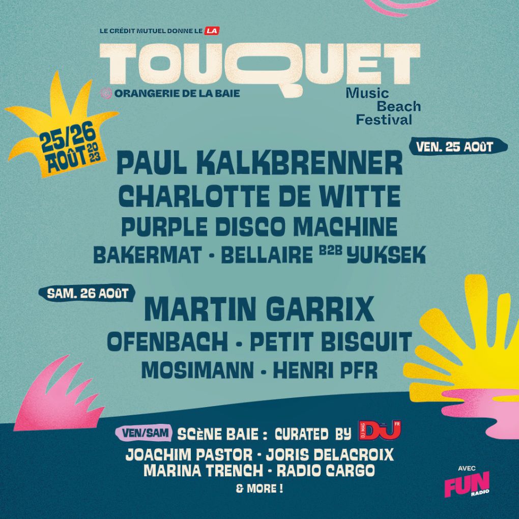 Affiche du Touquet Music Beach 2023