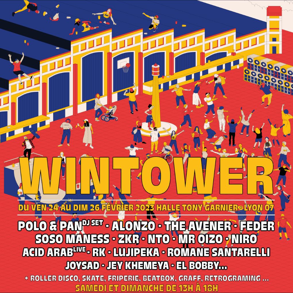 Affiche du festival Wintower 2023