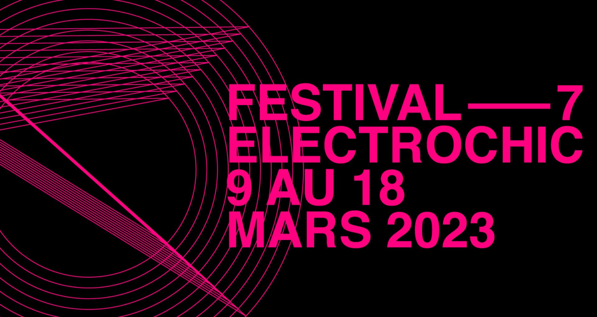 Affiche de l'ElectroChic 2023