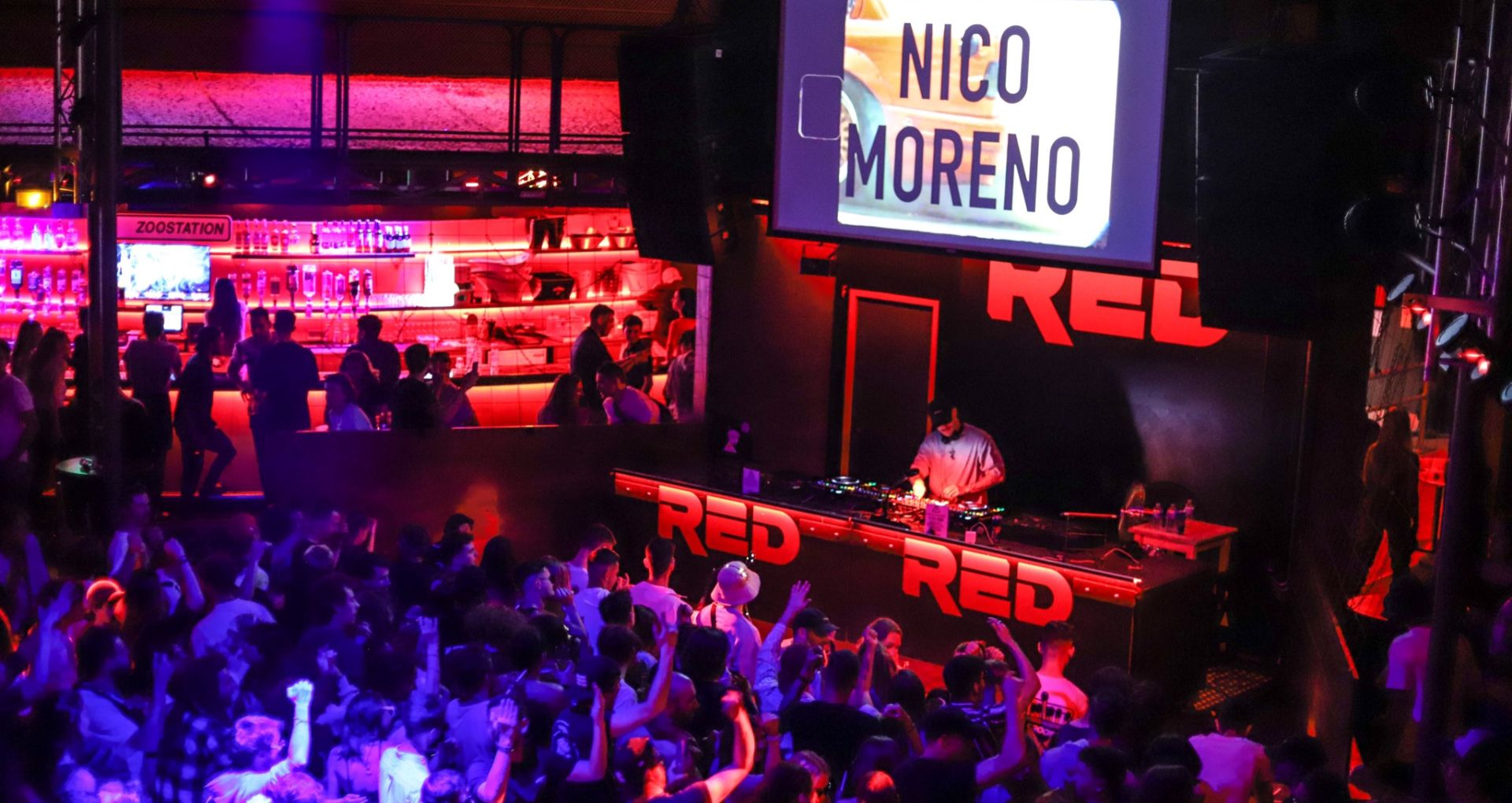 Nico Moreno at the Red Club © Éligraphie