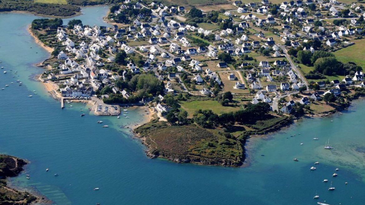 Plouhinec vu du ciel