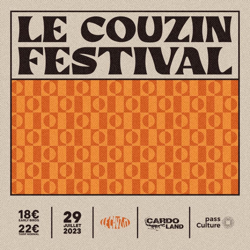 Affiche du festival Le Couzin 2023