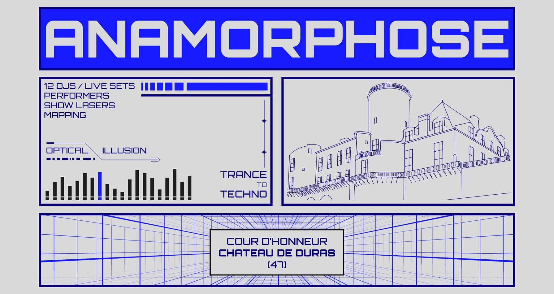 Affiche de l'événement Anamorphose