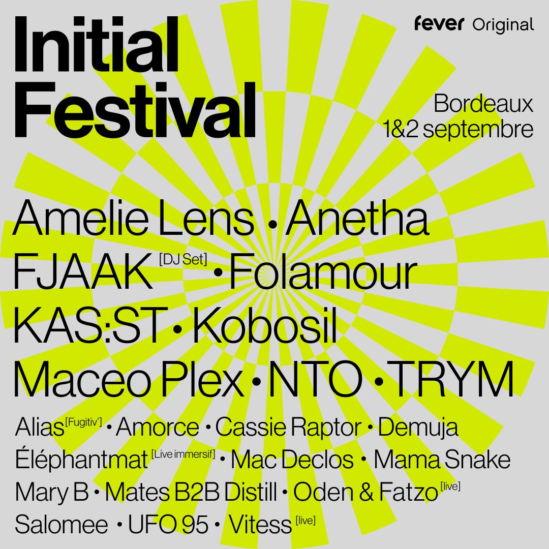 Affiche de l'Initial Festival 2023
