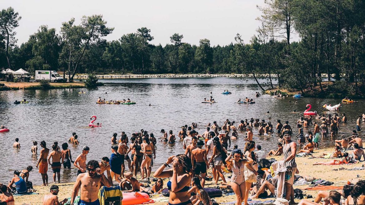 La plage du festival Freemusic