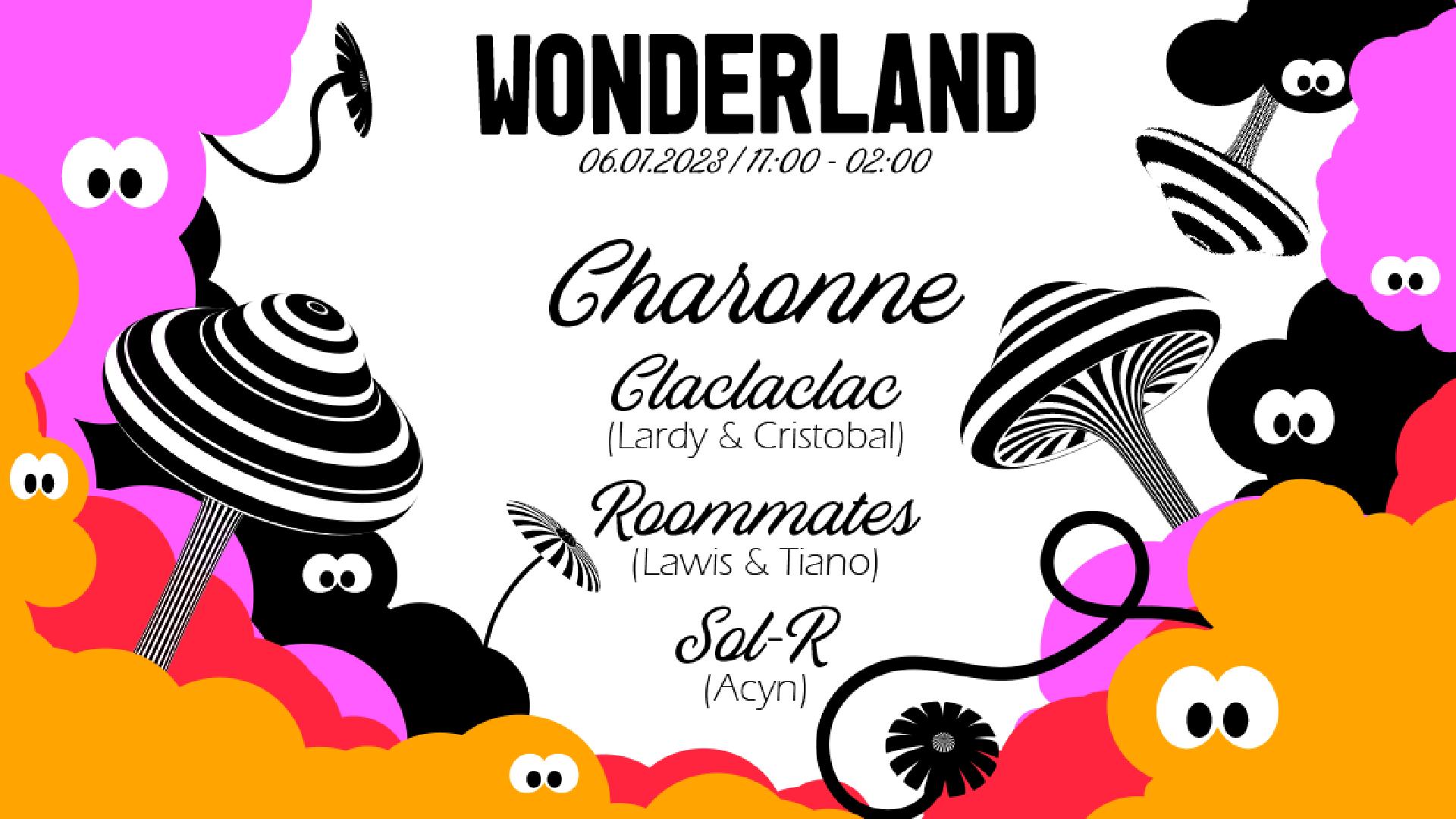 Affiche de la soirée d'opening du Wonderland
