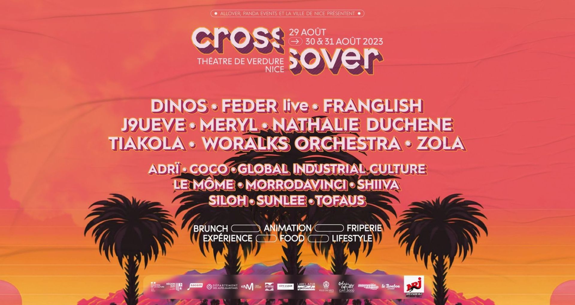 Affiche du Crossover Festival