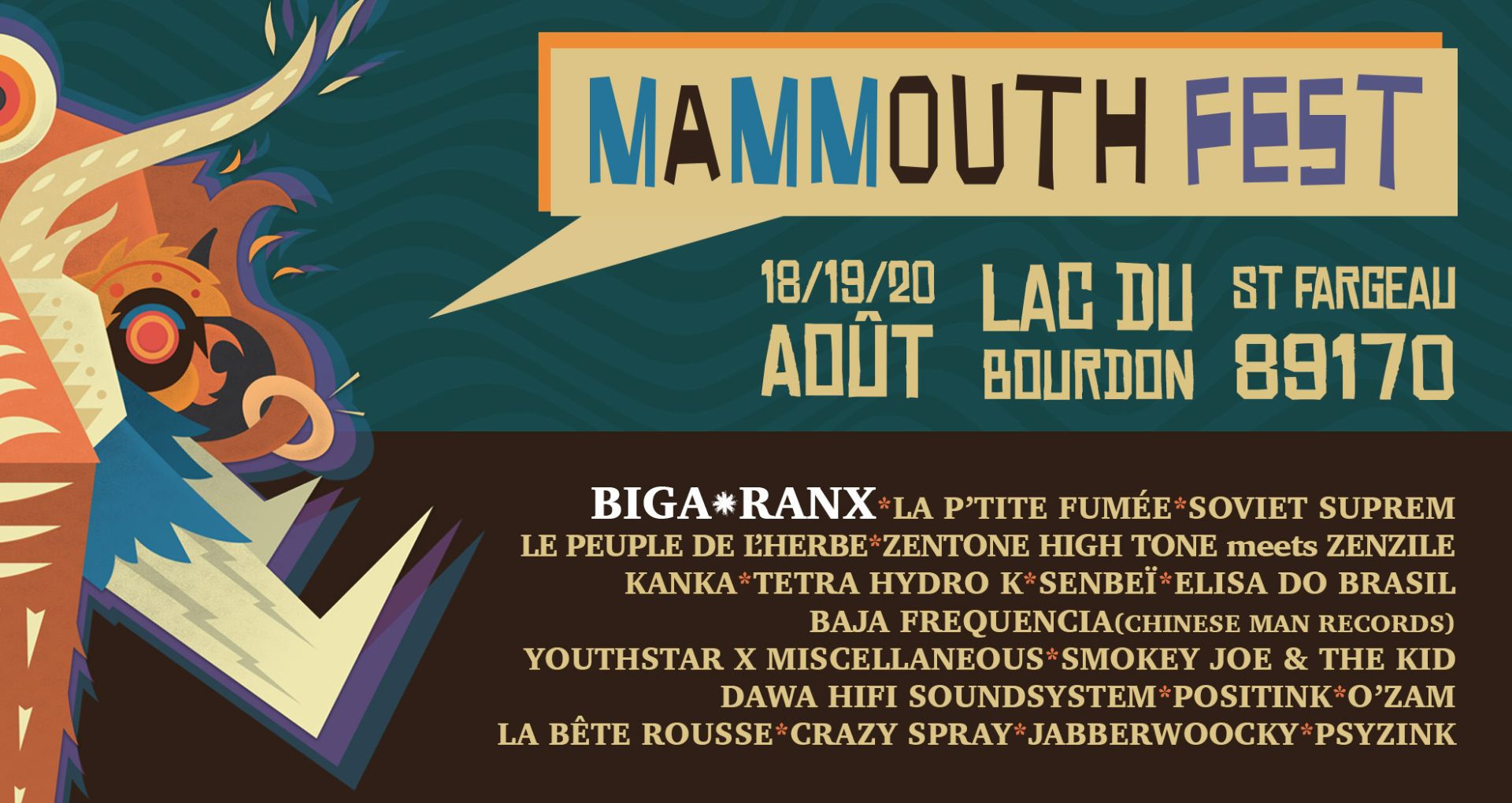 Affiche du Mammouth Fest #4