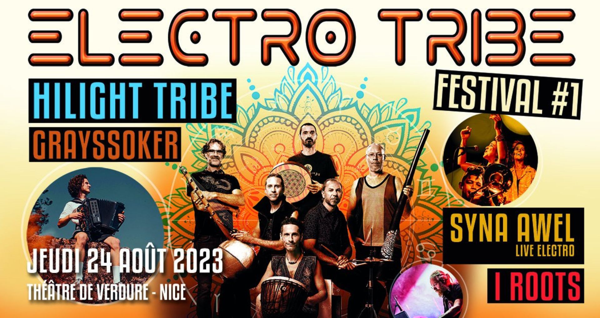 Affiche du Electro Tribe Festival 2023