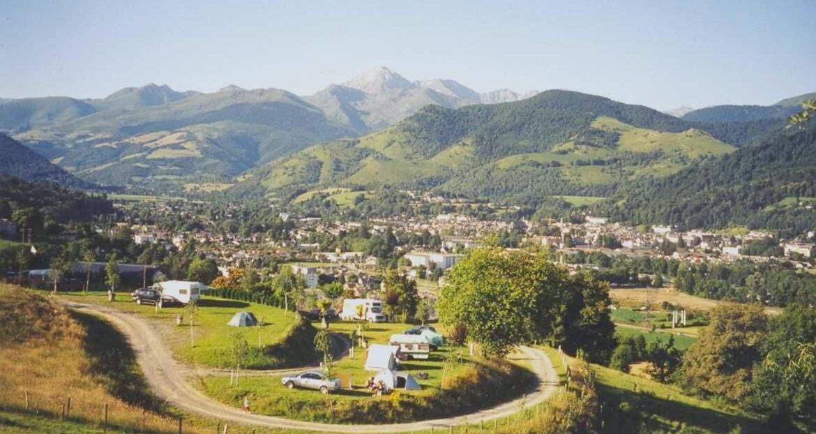 Bagnères de Bigorre dans les Pyrénées