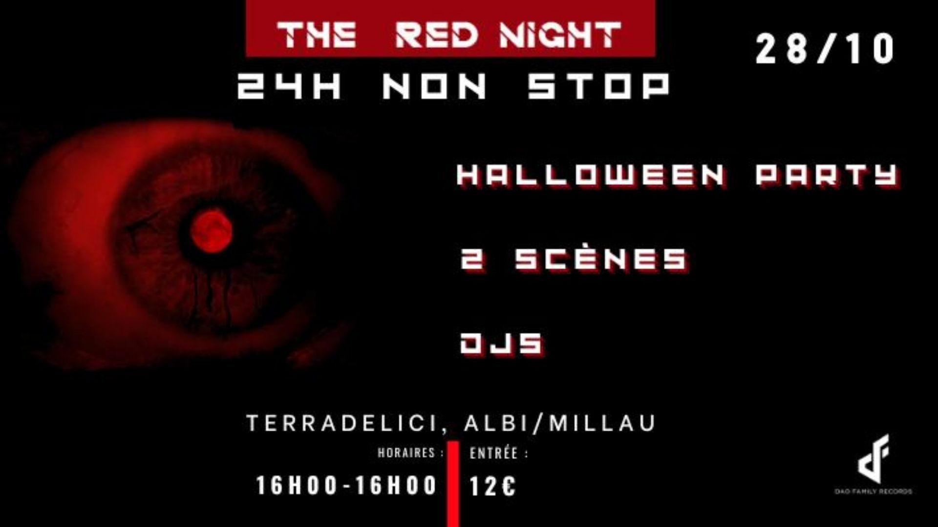 Affiche de The Red Night