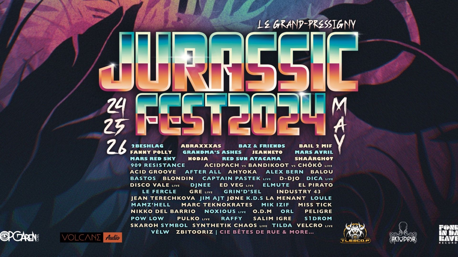 Affiche du Jurassic Fest 2024