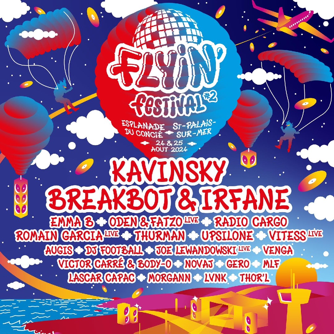 Affiche du Flyin Festival 2024
