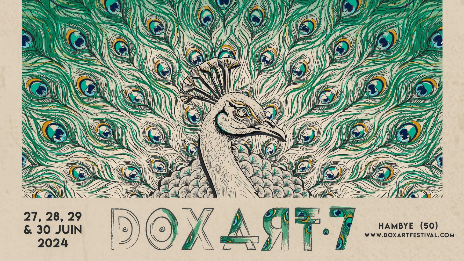 Affiche du festival Dox'Art 2024