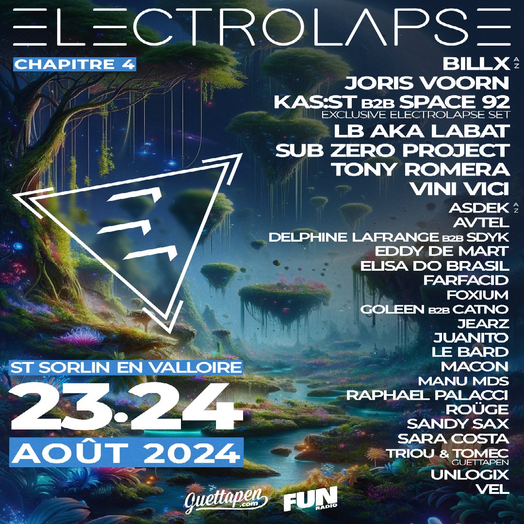Affiche du festival Electrolapse