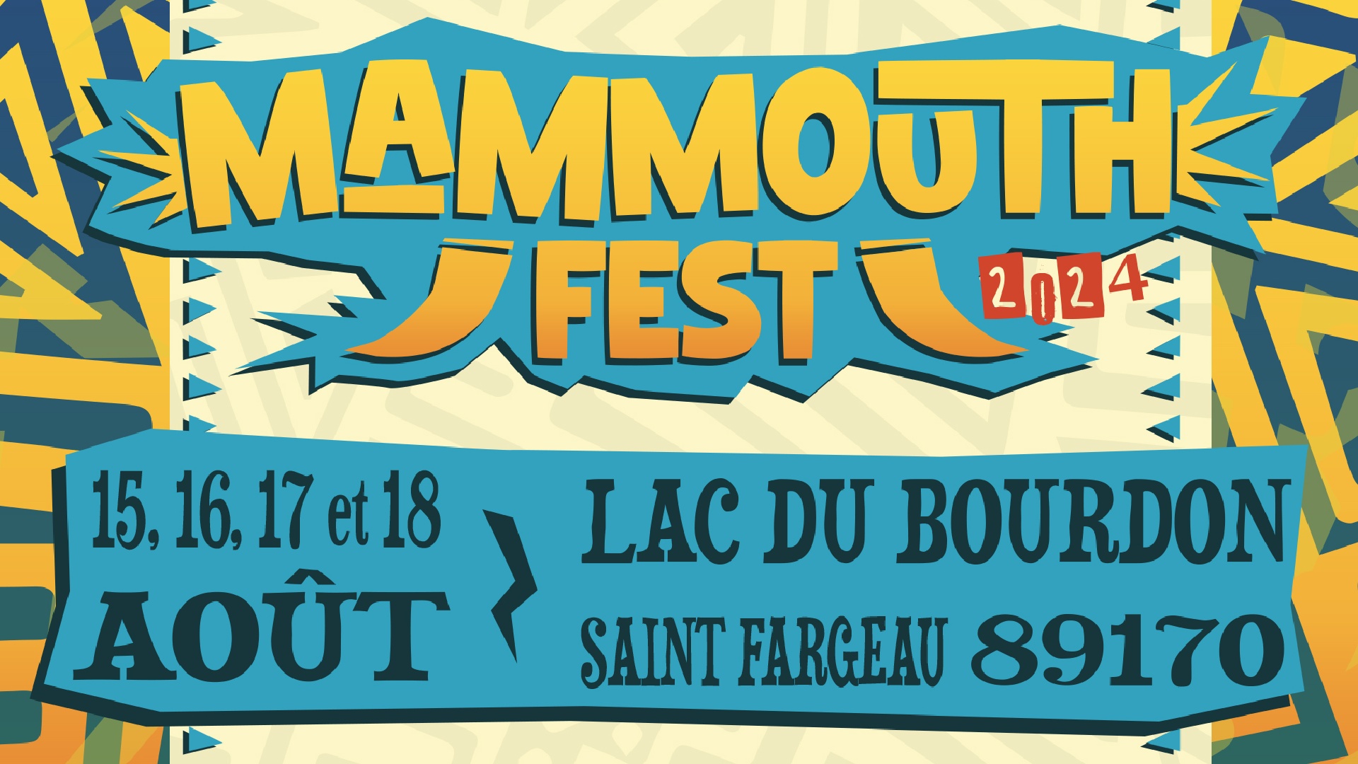 Affiche du Mammouth Fest 2024