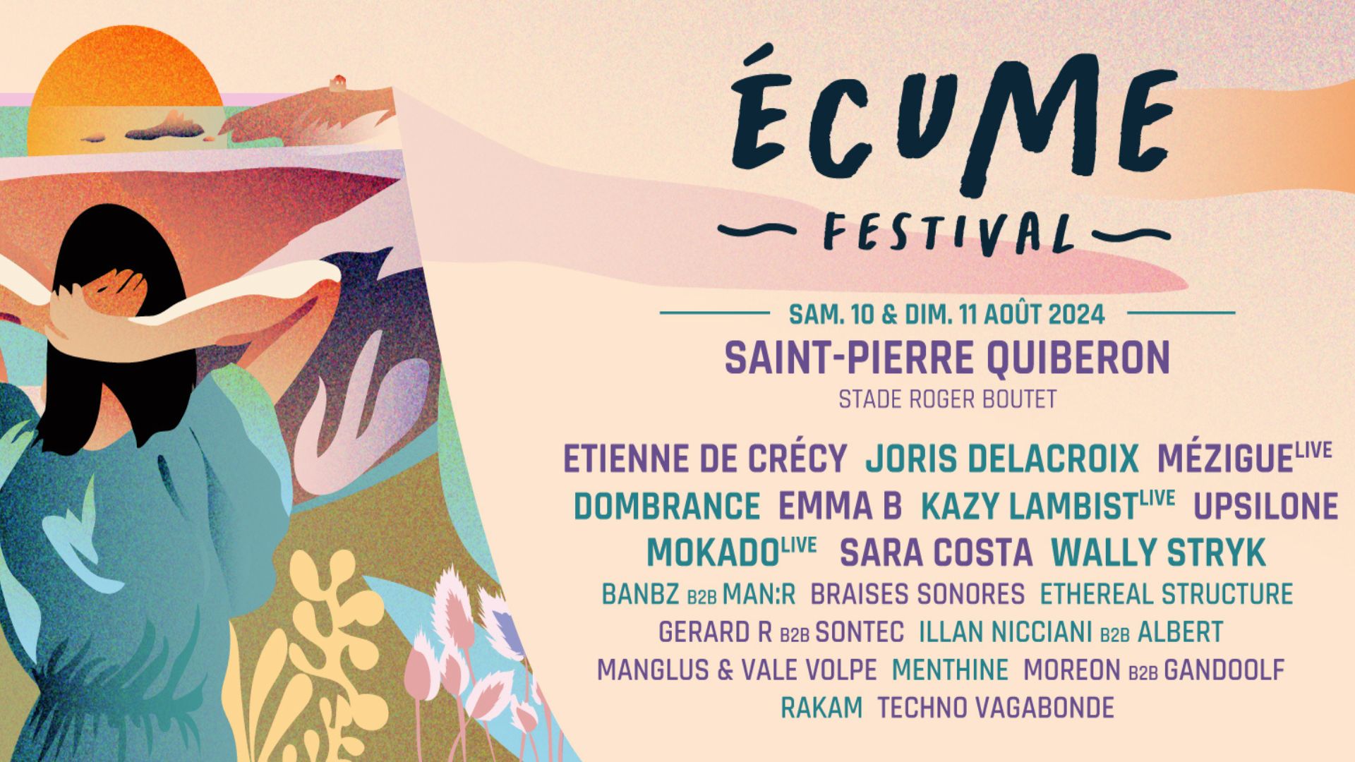 La programmation du Écume Festival 2024