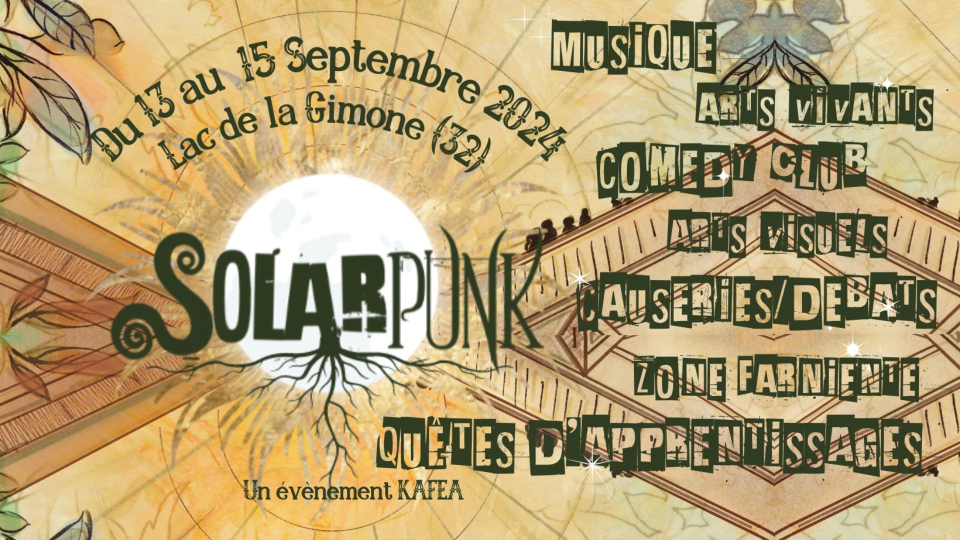 Affiche du Solar Punk Festival