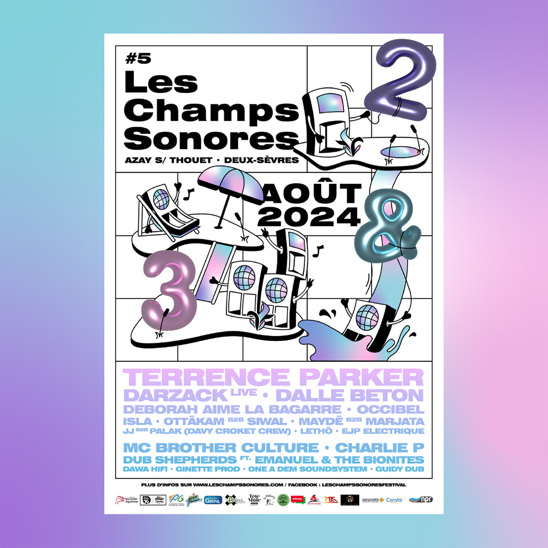 Affiche des Champs Sonores 2024