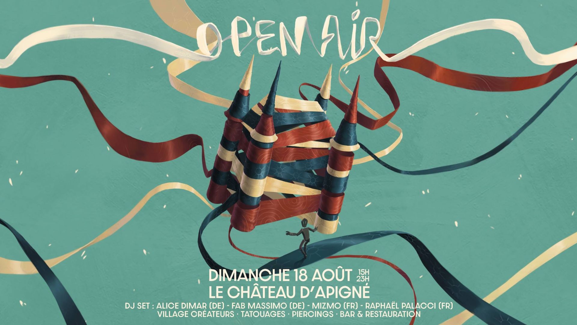 Affiche de Uncommon x Château d'Apigné