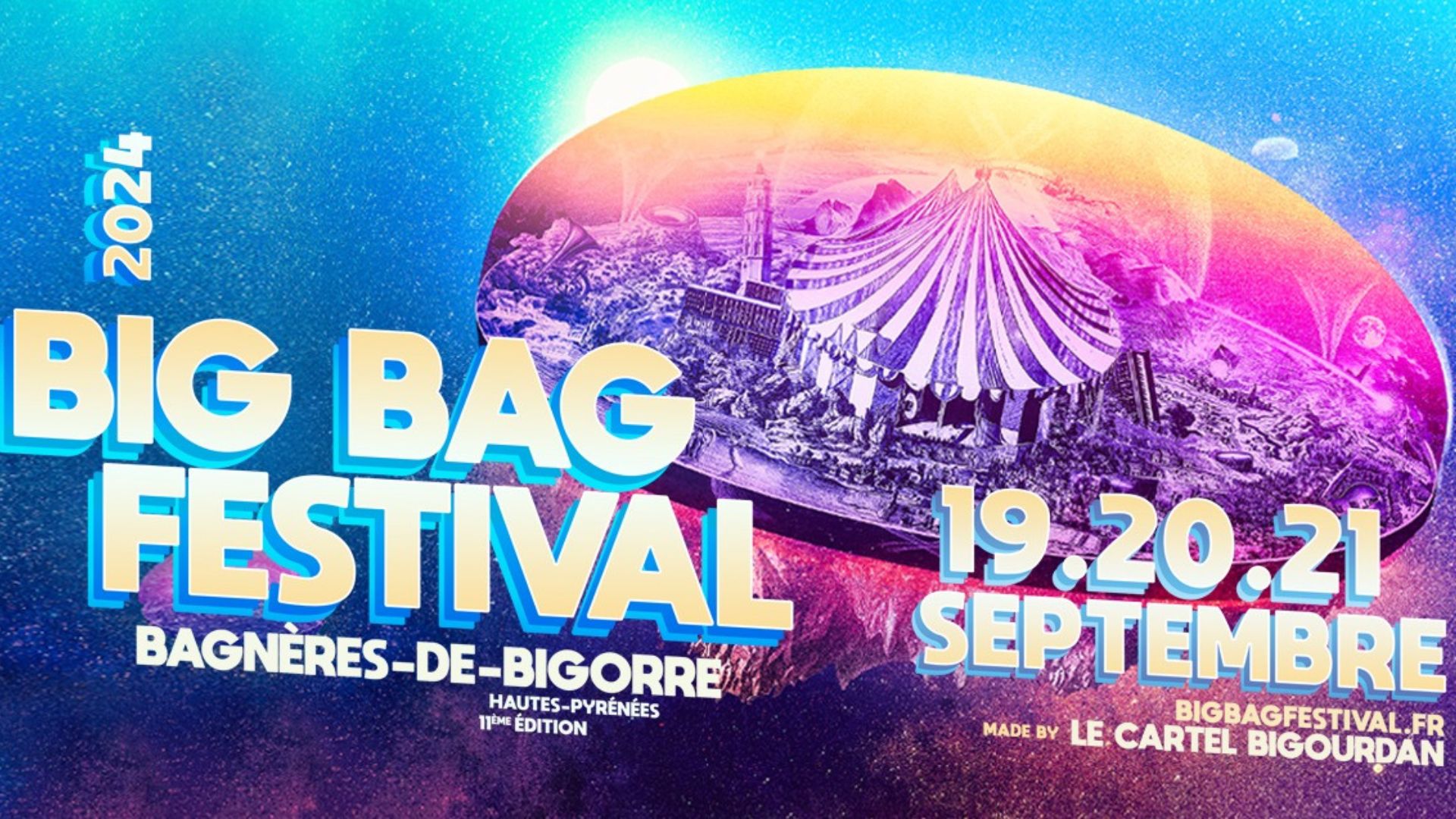 Affiche du Big Bag Festival 2024