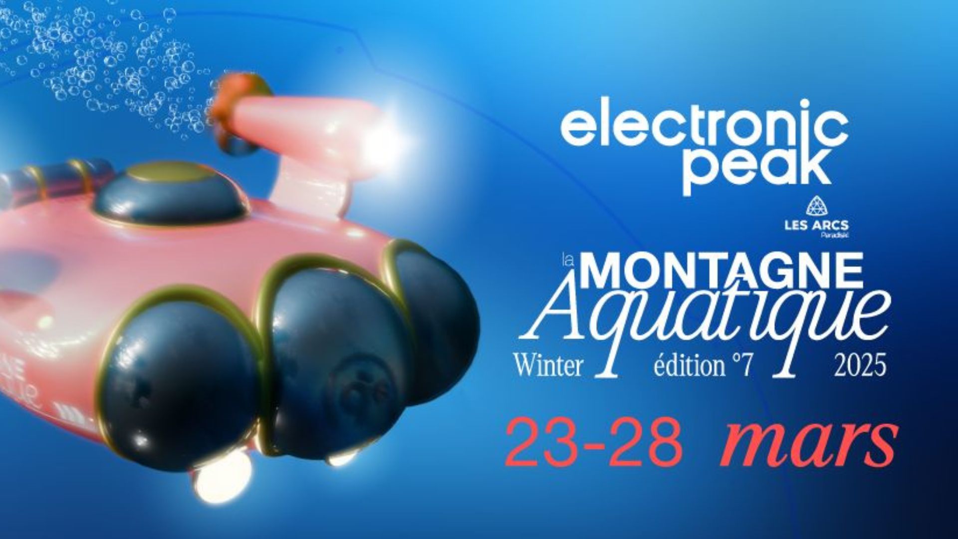 Affiche de l'Electronic Peak Festival 2025